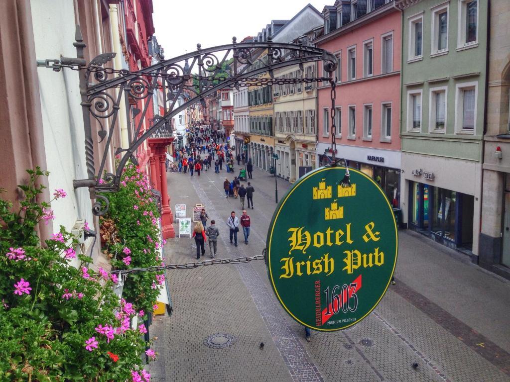 The Dubliner Hotel & Irish Pub Хайдельберг Экстерьер фото